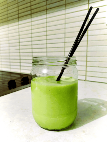 Dairy free avocado milkshake